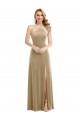 Stretch Velvet Halter Neck Sleeveless Open Back Long Semi Formal Evening Dress / Prom Dress / Bridesmaid Dress Kent